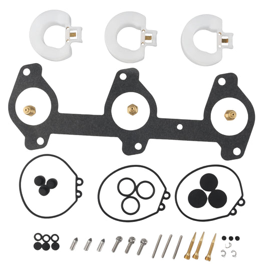 Carburetor Repair Kit for Yamaha 2 Stroke 60 70HP 6H3-W0093-03 - JLM MARINE