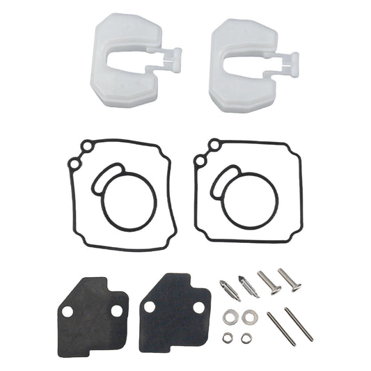 Carburetor Rebuild Kit for Tohatsu &amp; Yamaha 15HP, 18HP, 20HP, 25HP, 50HP Models (6L2-W0093-00) - JLM MARINE