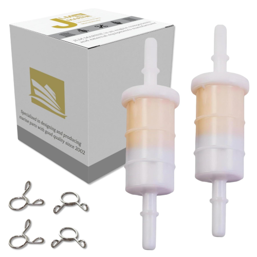 In-Line Fuel Filter – Fits Mercury/Mariner 30-350 HP 4-Stroke Outboards (Replaces 35-879885Q, 35-879885T, 35-879885K)