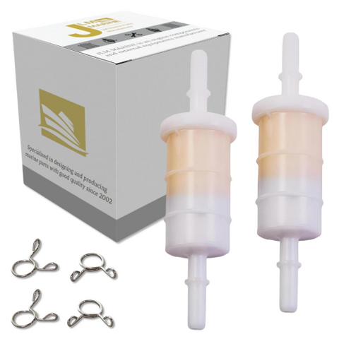 In-Line Fuel Filter – Fits Mercury/Mariner 30-350 HP 4-Stroke Outboards (Replaces 35-879885Q, 35-879885T, 35-879885K)