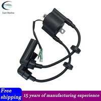 Ignition Coil – Fits Yamaha Outboard 9.9HP 15HP 20HP 25HP 30HP 40HP (Replaces 66M-85570-00-00)