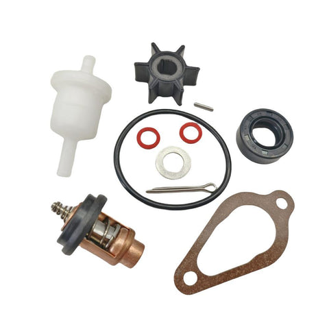 Water Pump Impeller Kit for Mercury 4/5/6 HP 4-Stroke 8M0120836 3GR-87500-0