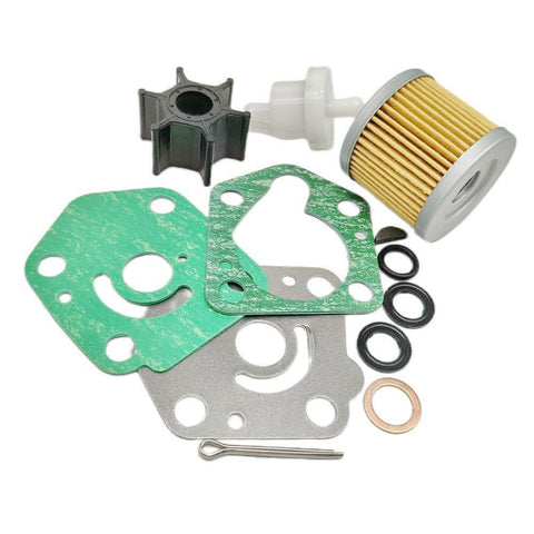Water Pump Impeller Kit for Suzuki DF9.9 / DF15 17400-94810 JLM Marine