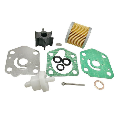 Water Pump Impeller Kit for Suzuki DF9.9 / DF15 17400-94810 JLM Marine
