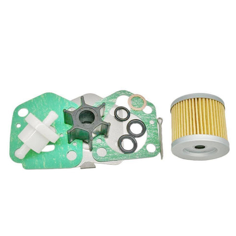 Water Pump Impeller Kit for Suzuki DF9.9 / DF15 17400-94810 JLM Marine