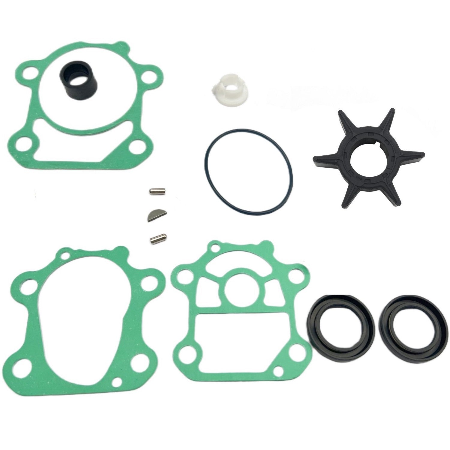 Water Pump Repair Kit – Fits Yamaha F40/F70 4 - Stroke Outboards (Replaces 6CJ - W0078 - 00 - 00, 6CJ - W0078 - 01 - 00) - JLM Marine Boat Parts Limited