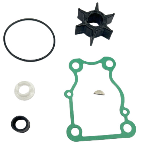 Water Pump Impeller Kit for Yamaha 40 / 50 HP 2-Stroke (1994-05), F40 / F50 / F60 4-Stroke (1996+) 63D-W0078-01