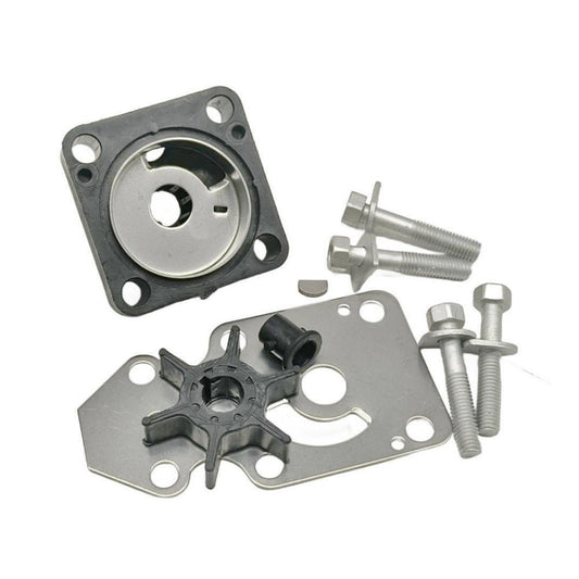 Water Pump Impeller Kit for Yamaha 9.9/15 HP (96-00), 9.9/15 HP (04+), F9.9 HP (05), T9.9 HP (05+), F15 HP (98-05) 63V-W0078-01 JLM Marine