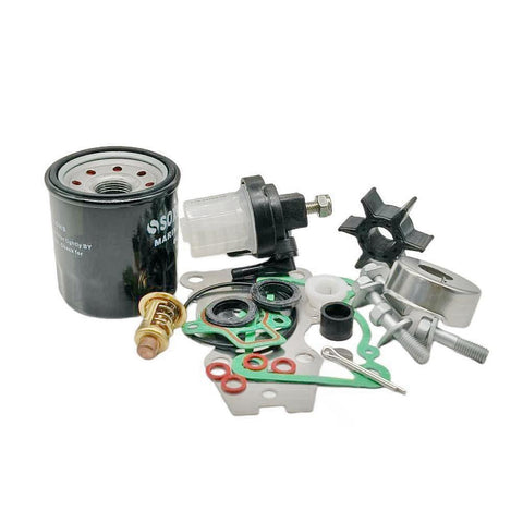 Water Pump Impeller Kit for Yamaha T25 HP 38837, F30 HP 38837, F40 HP 00-05 66T-W0078-00