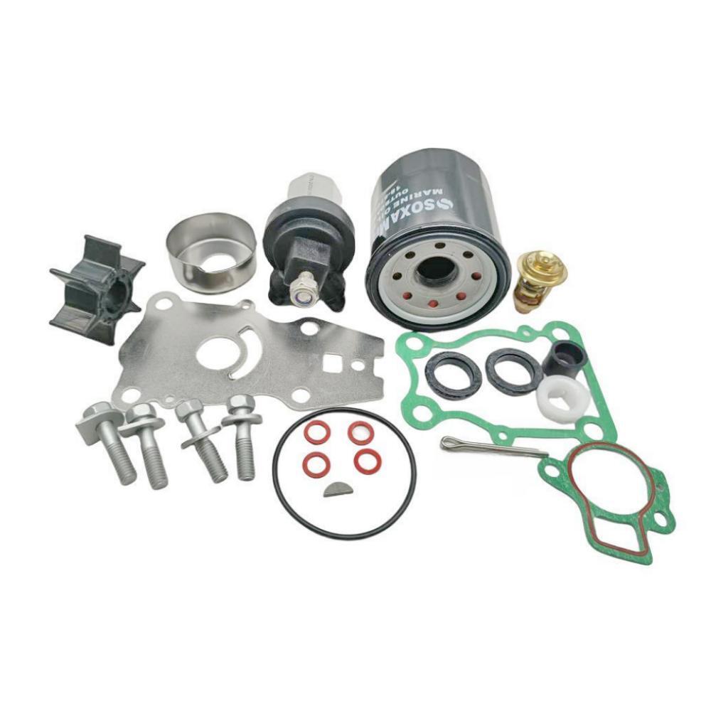 Water Pump Impeller Kit for Yamaha T25 HP 38837, F30 HP 38837, F40 HP 00-05 66T-W0078-00