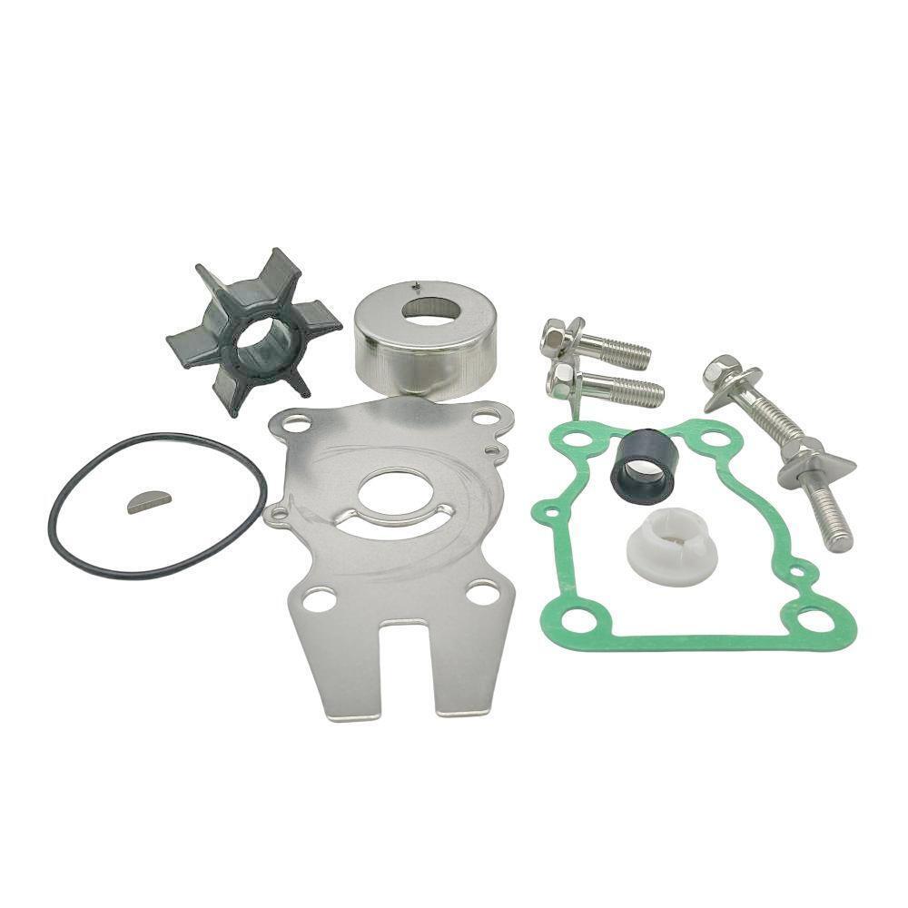 Water Pump Impeller Kit for Yamaha 40 / 50 HP 2-Stroke (1994-05), F40 / F50 / F60 4-Stroke (1996+) 63D-W0078-01 JLM Marine