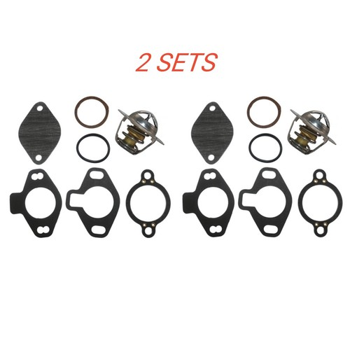 140°F Thermostat Kit – Fits MerCruiser V6/V8 4.3-8.2L (Replaces 807252Q4)