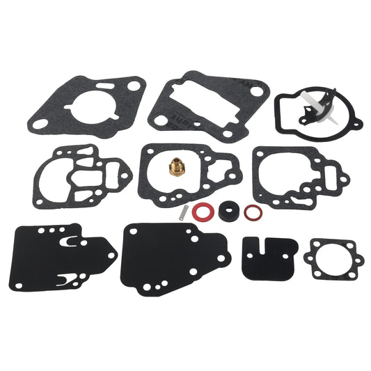 Carburetor Rebuild Kit for Mercury Mariner 6HP, 8HP, 9.9HP, 10HP, 15HP, 20HP, 25HP Two-Stroke Models (97611) - JLM MARINE