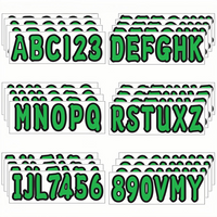 Boat Registration Numbers and Letters Stickers – Fits All Marine Vessels (Replaces OEM & Custom Registration Decals)