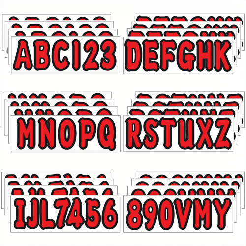 Custom Boat Registration Numbers & Letters – Marine Grade Vinyl Decals