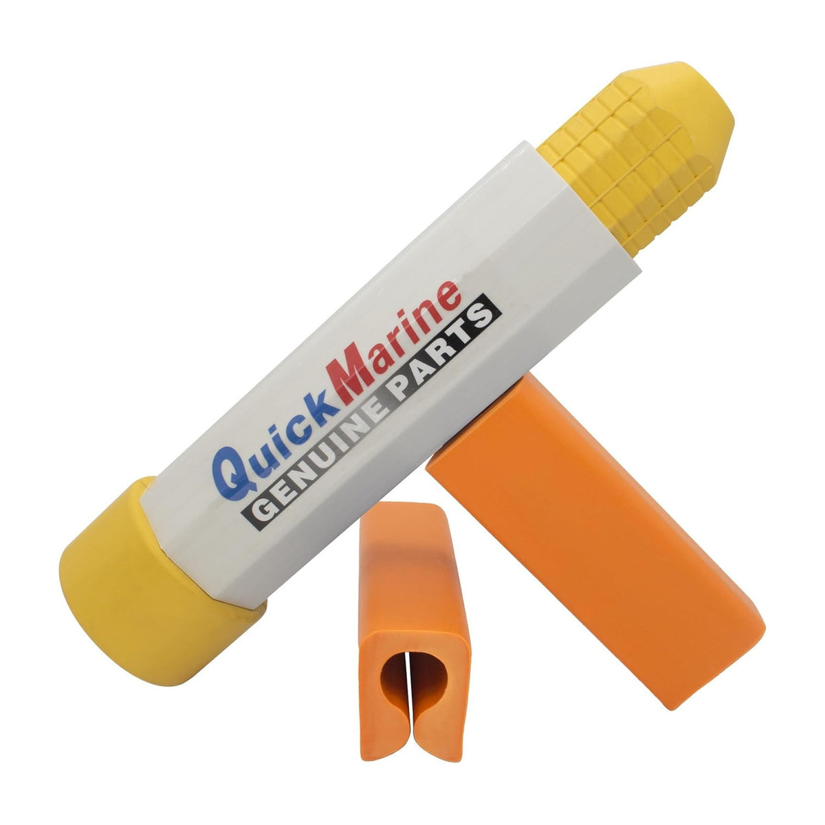 Octagon Transom Saver Support – Yellow + 2 Motor Locks – Fits Single Ram Tilt/Trim Outboards
