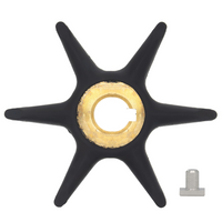 Water Pump Impeller – Fits Johnson/Evinrude 3-7.5 HP 2-Stroke Outboards (Replaces 277181, 434424)