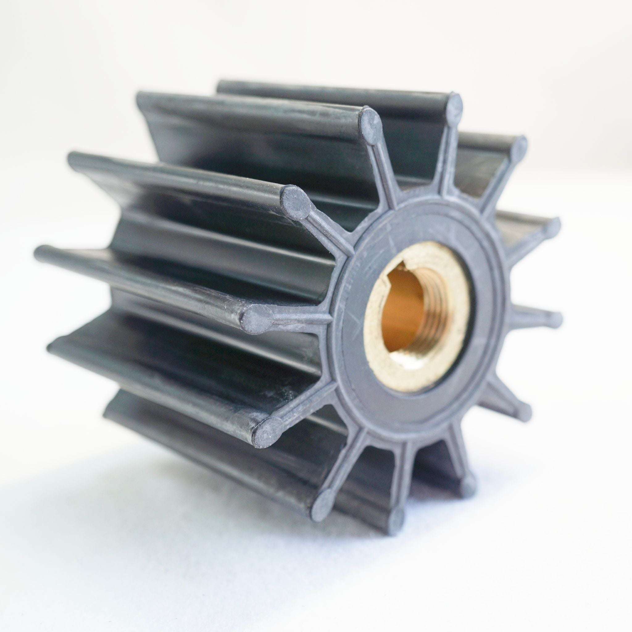 Flexible Rubber Water Pump Impeller 18958-0001 – 12 Blade Neoprene Key Drive – Fits Cummins 3802444