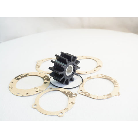Flexible Rubber Water Pump Impeller 18838-0001 – 12 Blade Neoprene 62.5 mm Key Drive – Fits Johnson 09-701B-1