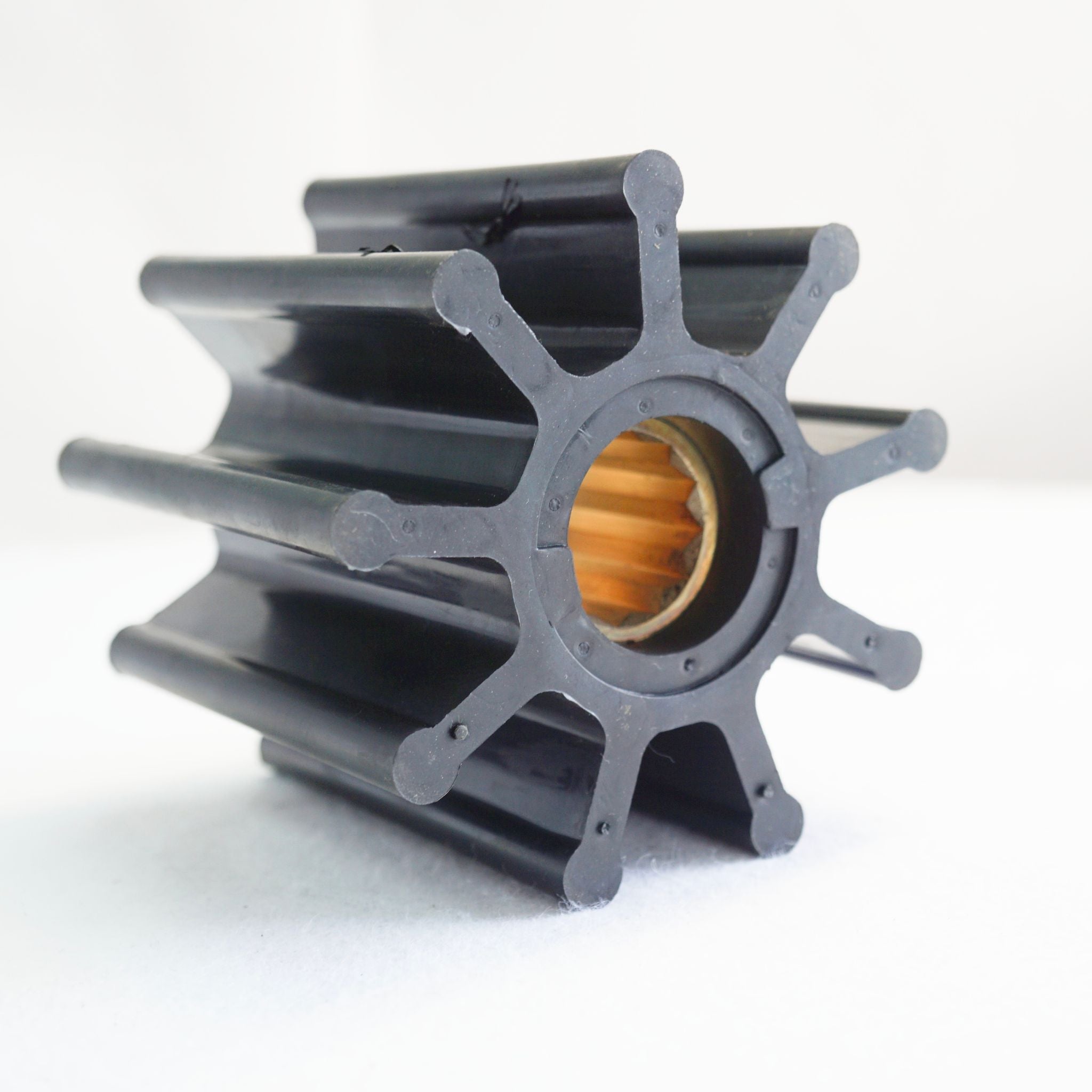 Flexible Rubber Water Pump Impeller 6760-0001 – 9 Blade Neoprene 95 mm Spline – Fits Yanmar 125613-42762