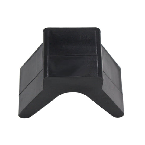 V - Style Boat Trailer Bow Stop – Polyurethane 2" Base Width, 4" V - Span (Mounting Hole: 1/2") - JLM Marine Boat Parts Limited