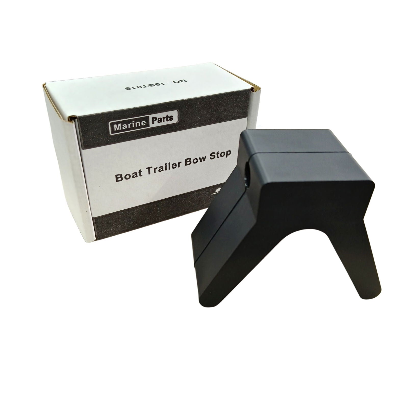 V - Style Boat Trailer Bow Stop – Polyurethane 2" Base Width, 4" V - Span (Mounting Hole: 1/2") - JLM Marine Boat Parts Limited