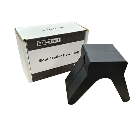 V - Style Boat Trailer Bow Stop – Polyurethane 2" Base Width, 4" V - Span (Mounting Hole: 1/2") - JLM Marine Boat Parts Limited