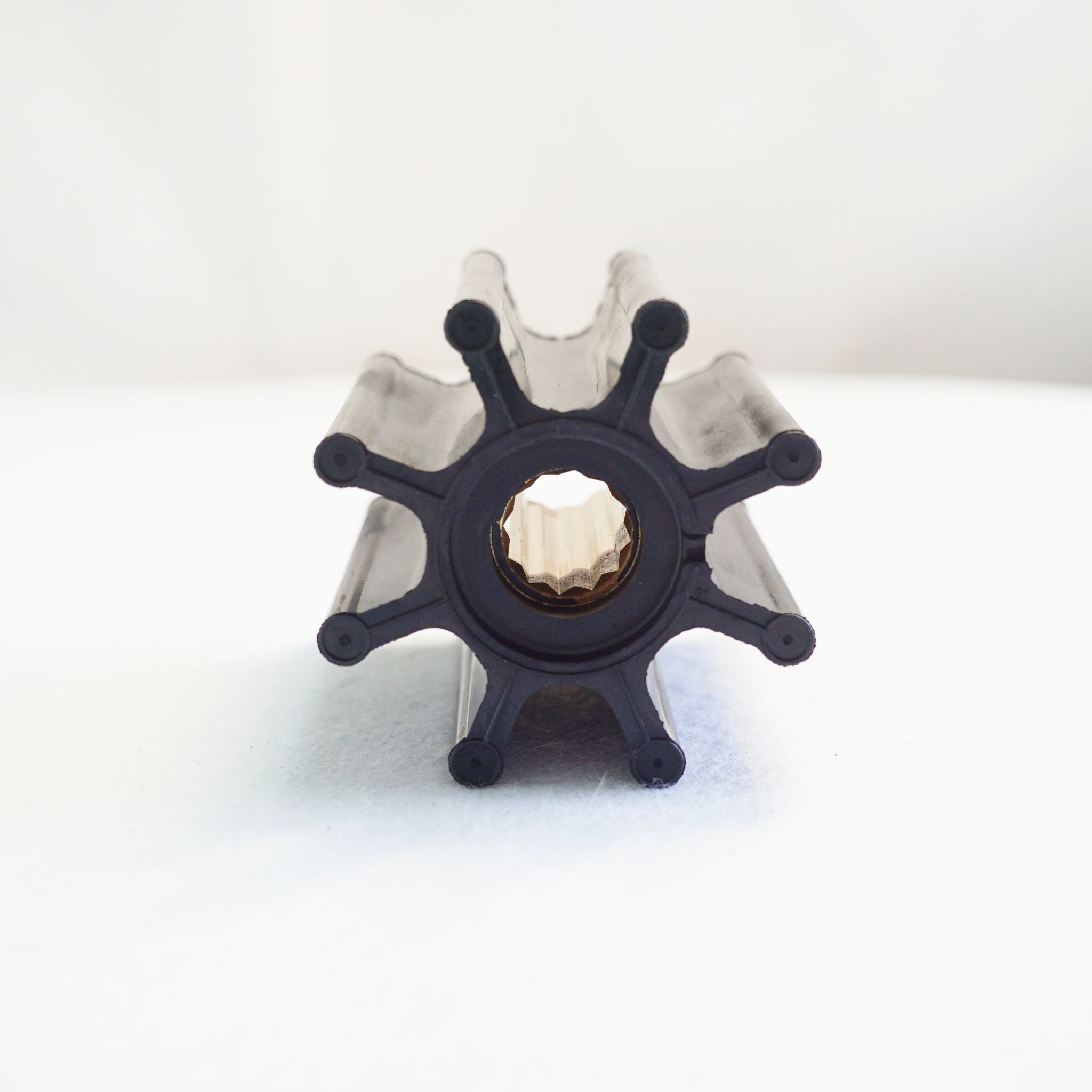 Flexible Rubber Water Pump Impeller 17018-0001 – 8 Blade Neoprene 65 mm Spline – Fits JMP 7446-01
