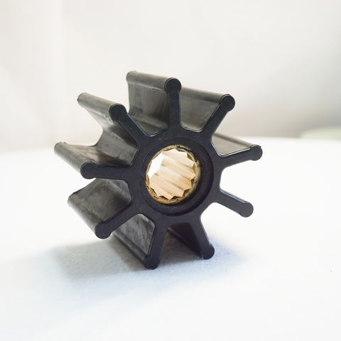 Flexible Rubber Water Pump Impeller 836-0001 – 9 Blade Neoprene 95 mm Spline – Fits Yanmar 127881-42050