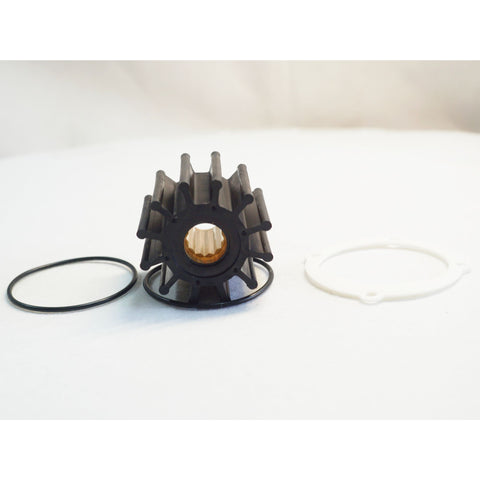 Flexible Rubber Water Pump Impeller 13554-0001 – 12 Blade Neoprene 57 mm 48 mm 12-Spline – Fits Johnson 09-812B