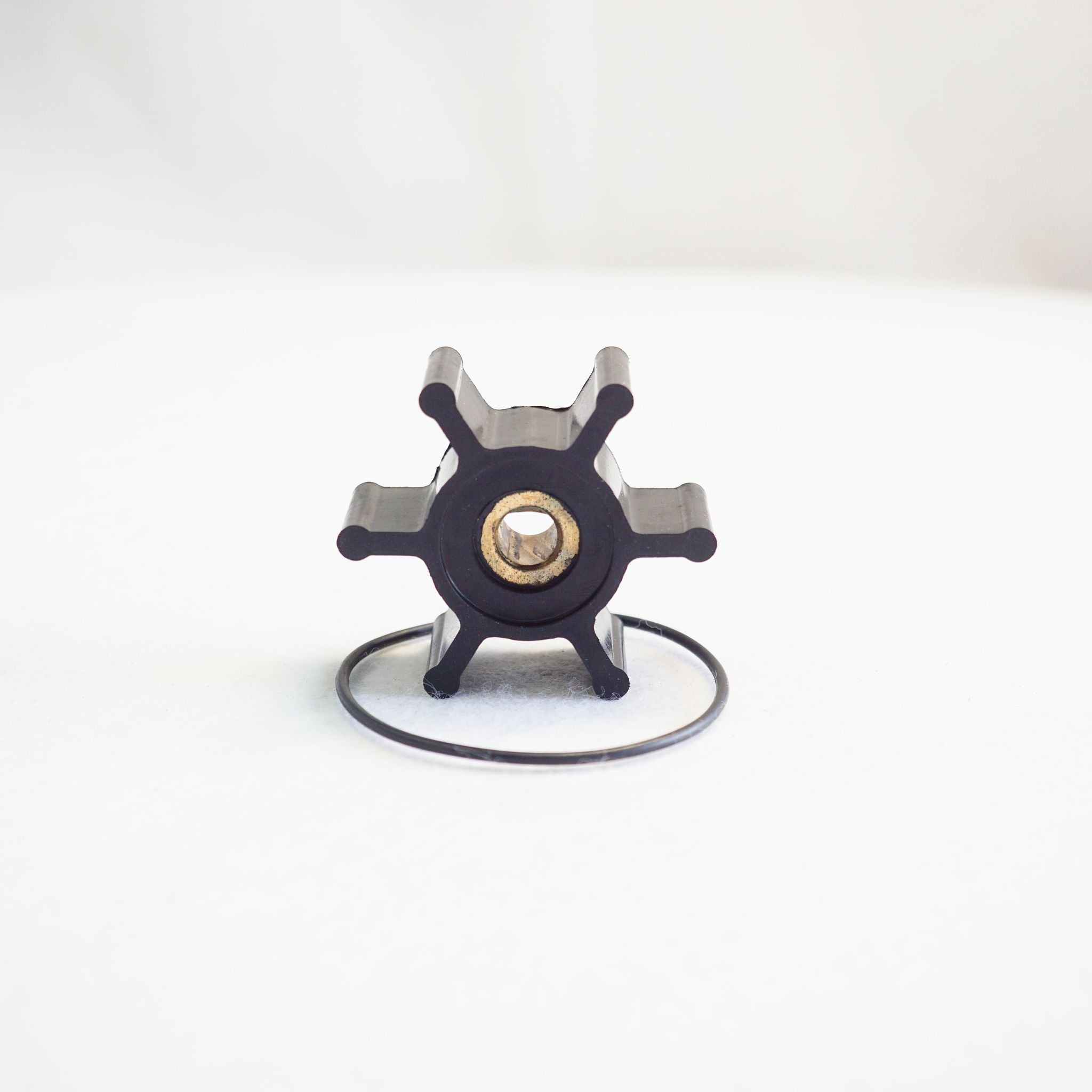 Flexible Rubber Water Pump Impeller 6303-0001 – 6 Blade Neoprene 51 mm Single Flat Drive – Fits Johnson 09-824P