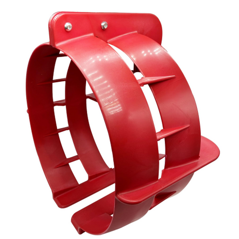 14" Propeller Safety Guard – Fits Most 70-120 HP Outboard Motors (Red)