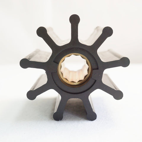 Flexible Rubber Water Pump Impeller 6760-0001 – 9 Blade Neoprene 95 mm Spline – Fits Yanmar 125613-42762