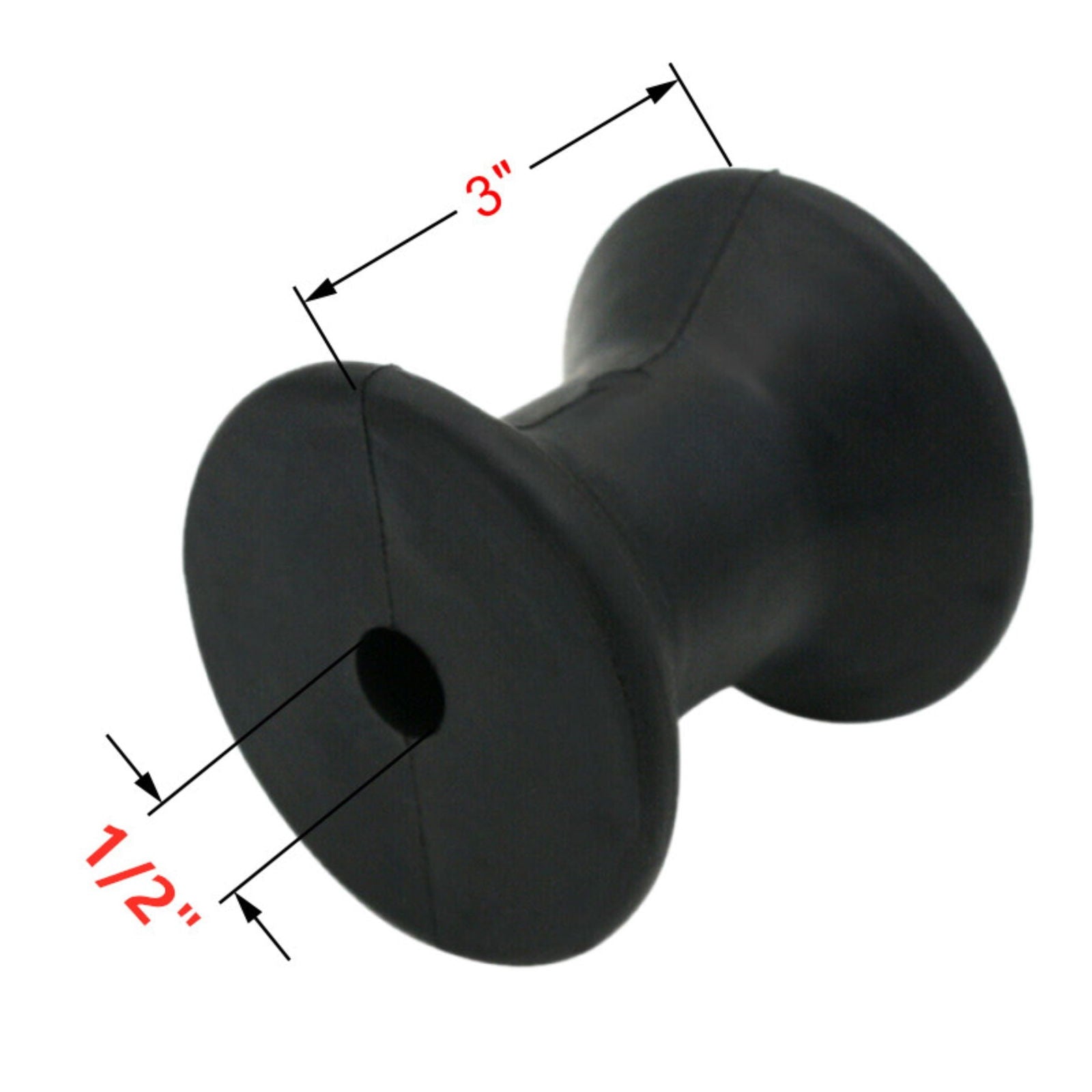 Boat Trailer Roller Shaft - Fits Multiple Brands & Models - JLM Marine Boat Parts Limited