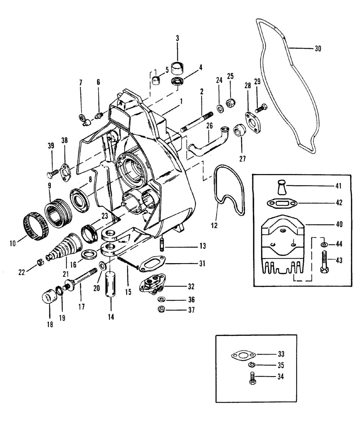 Gimbal Bearing for MerCruiser OMC Volvo Penta Stern Drive  30-60794A4