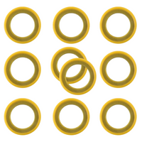 Gearcase Drain Plug Seal Gasket – Fits Mercury, Yamaha, Suzuki Outboards (Replaces 26-830749, 90430-08003-00)