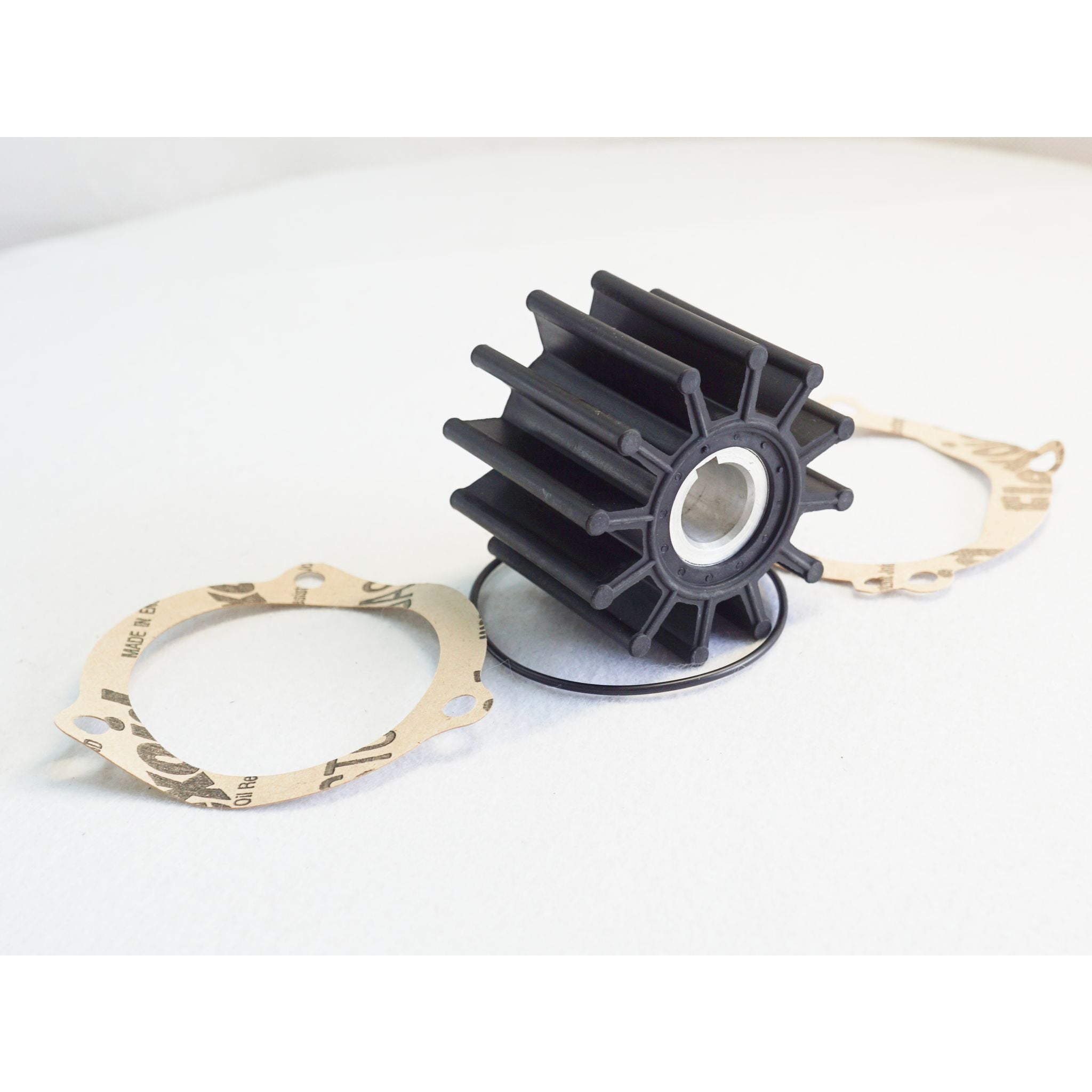 Flexible Rubber Water Pump Impeller 18327-0001 – 12 Blade Neoprene 65 mm Key Drive – Fits JMP 7352-01