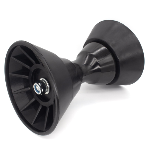 7" X 4" Boat Trailer Roller Assembly with 1/2 Inch Shaft Bow Stop