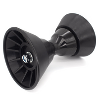 7" X 4" Boat Trailer Roller Assembly with 1/2 Inch Shaft Bow Stop