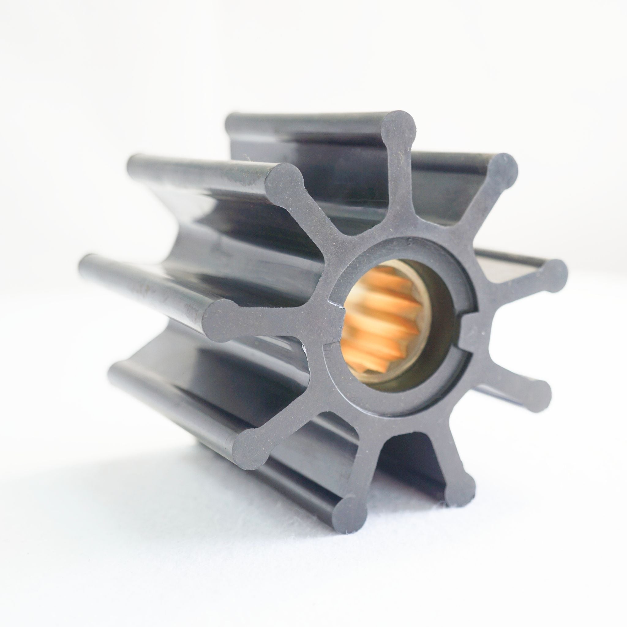 Flexible Rubber Water Pump Impeller 6760-0001 – 9 Blade Neoprene 95 mm Spline – Fits Yanmar 125613-42762