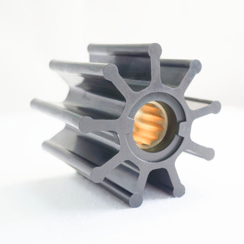 Flexible Rubber Water Pump Impeller 6760-0001 – 9 Blade Neoprene 95 mm Spline – Fits Yanmar 125613-42762