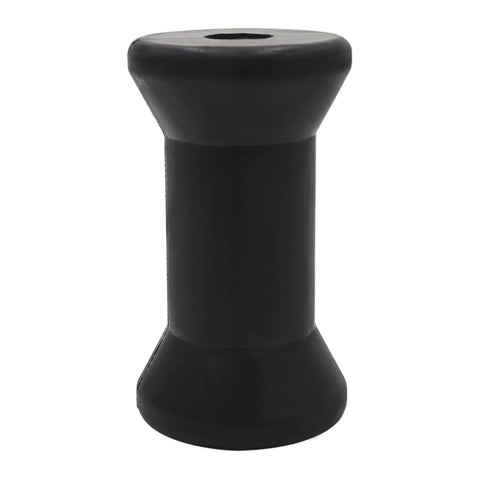 JLM Marine 4-boat-trailer-spool-roller black tapered rubber with top shaft indentation