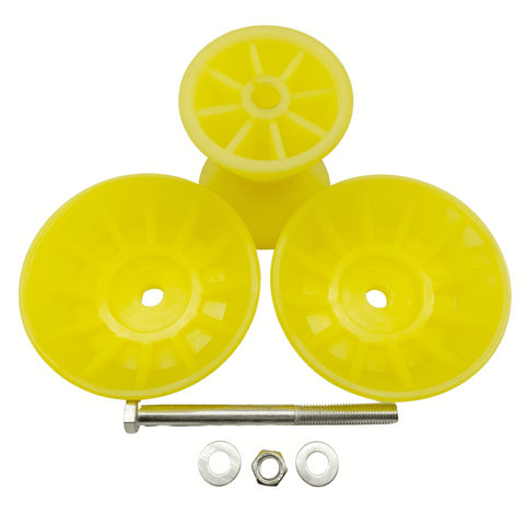 Boat Trailer Bow Roller (Blue Polyurethane) – Fits Most Boat Trailers - JLM Marine Boat Parts Limited