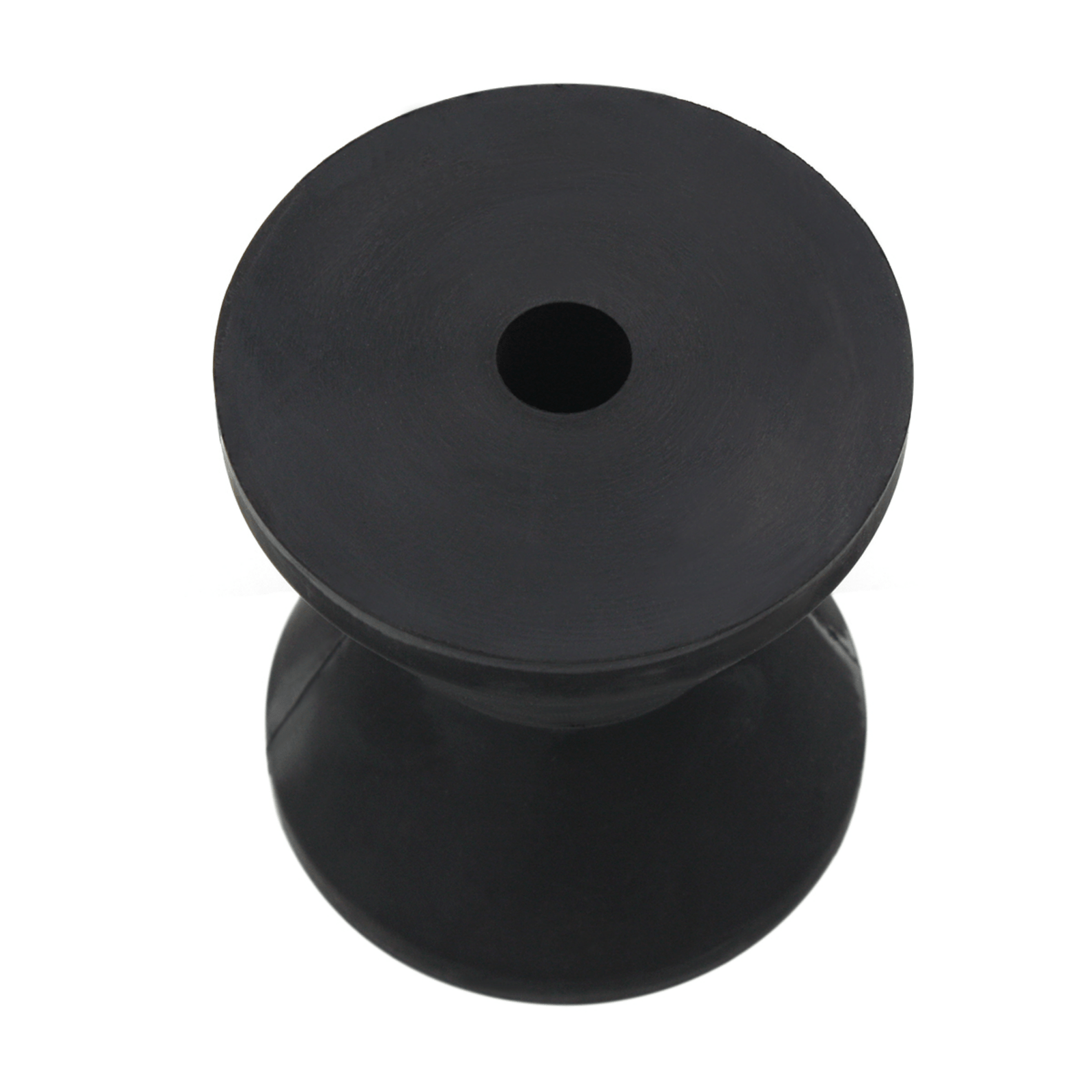 4" Amber PVC Bow Roller with 1/2" Shaft – Fits Boat Trailers (Replaces 86287) - JLM Marine Boat Parts Limited