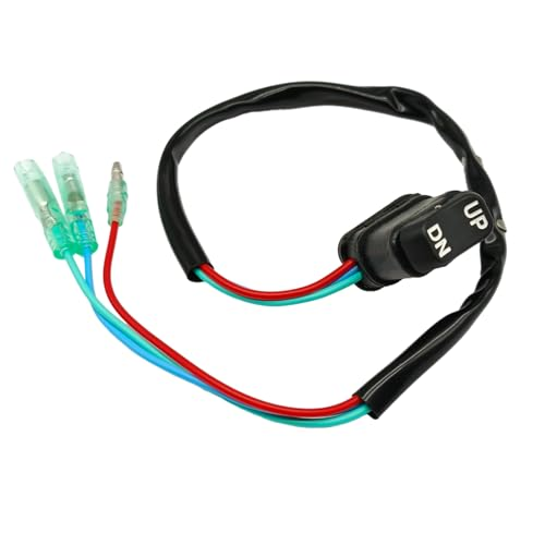 Trim & Tilt Switch – Fits Mercury Marine Outboard Remote Control Box (Replaces 87-18286A43, 87-16991A1, 87-18286A2, 87-18286A26)