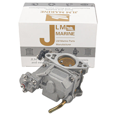 carburetor for tohatsu nissan mfs nsf 9.8hp 3dp031000 jlm marine silver metal with golden lever and screws