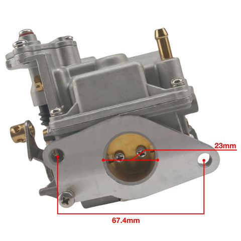 Carburetor for Yamaha 15HP 18-34600 66M-14301-11-00, 66M-14301-11-00, 66M-14301-12-00 - JLM MARINE