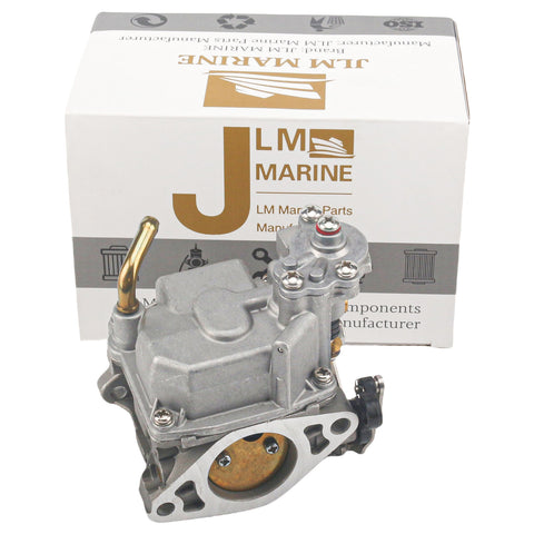 photo carburetor for tohatsu nissan 9.8hp mfs nsf 3dp031000 silver aluminum with brass fuel inlet throttle linkage