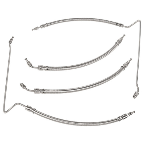 Trim Tilt Hydraulic Ram Cylinder Hose Kit – Fits MerCruiser Alpha One & Bravo I, II, III (Replaces 32-99904Q, 32-864589, 32-864588)