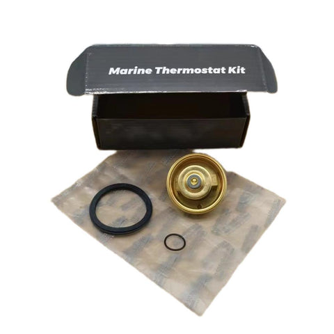 Thermostat Kit 180°F 82°C for Volvo Penta 110 117 120 125 138 146 167 HP 875580  875580 18-3666